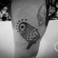 Tatouage sur cuisse