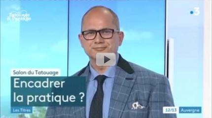 21 septembre 2018 : l’intervention de Stéphane Chaudesaigues sur France 3 Auvergne